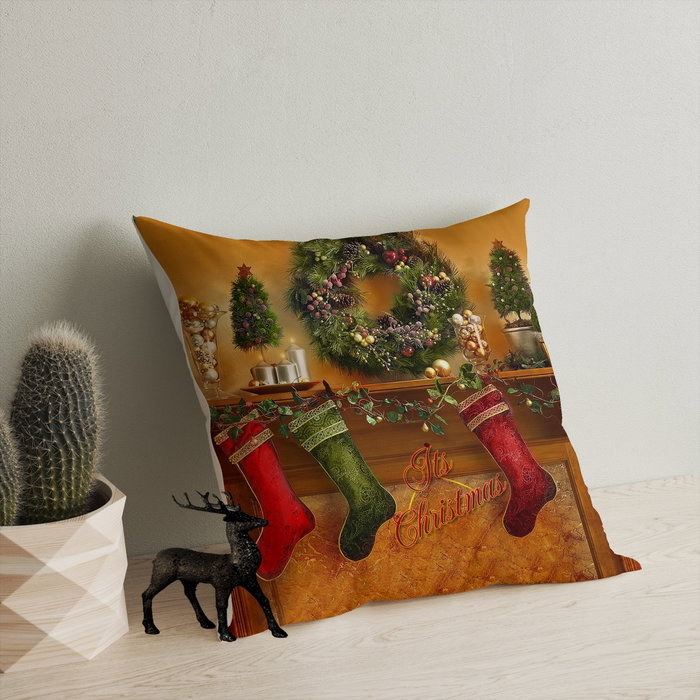 Aberto Design Cojín A12976 Multicolor 43 x 43 cm